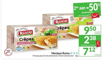 Intermarché Monique Ranou 2 x 1kg aanbieding