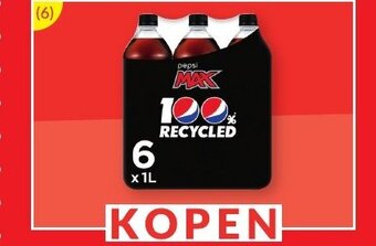 Intermarché Pepsi Max in fles - 6x1L aanbieding