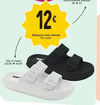 Cora Slippers voor dames 35/36 - 40/41 aanbieding