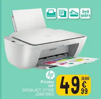 Cora hp Printer HP DESKJET 2710E (2961986) aanbieding