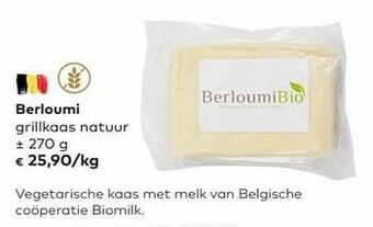 Bio Planet Berloumi grillkaas natuur aanbieding
