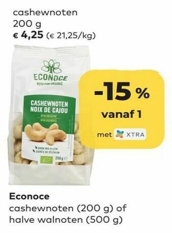 Bio Planet Econoce cashewnoten aanbieding