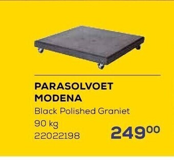 Supra Bazar Parasolvoet modena aanbieding