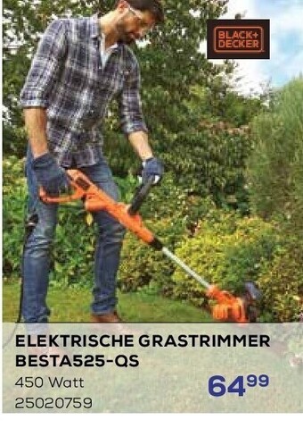 Elektrische grastrimmer besta525-qs