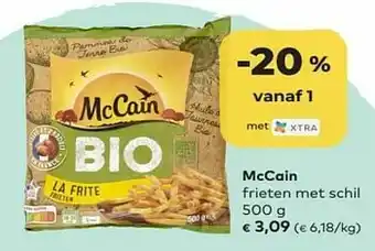 Bio Planet Mccain frieten met schil aanbieding