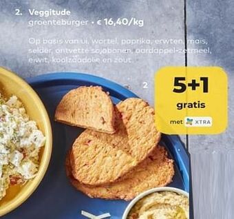 Veggitude groenteburger