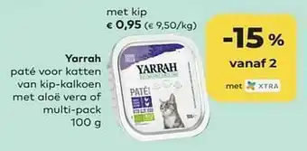 Bio Planet Yarrah met kip aanbieding