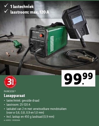 Lidl Lasapparaat aanbieding