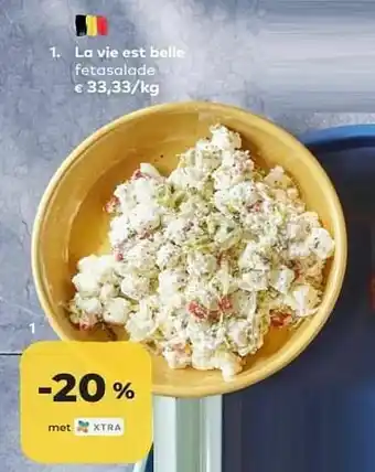 Bio Planet La vie est belle fatasalade aanbieding