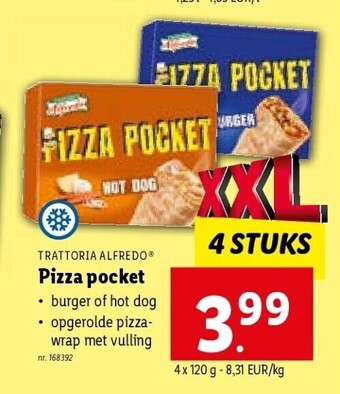 Lidl Pizza pocket aanbieding