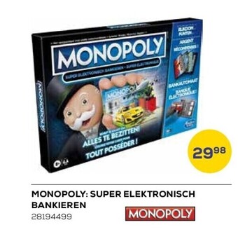 Monopoly: super elektronisch bankieren
