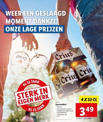 Lidl Speciaalbier aanbieding