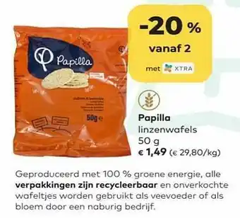 Papilla linzenwafels
