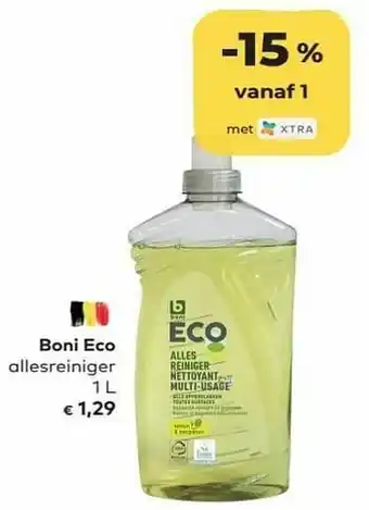 Bio Planet Boni eco allesreiniger aanbieding