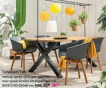 Leen Bakker Tafelklem ton aanbieding