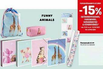 Fun Pennenzak aanbieding