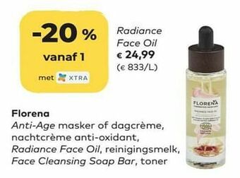 Florena radiance face oil
