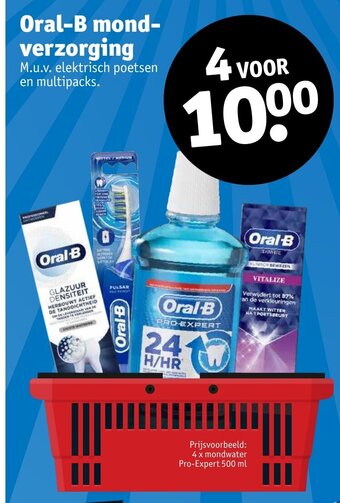 Kruidvat Oral-B mond-verzorging aanbieding