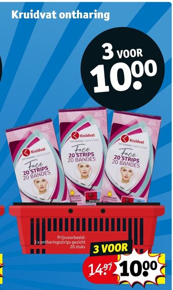 Kruidvat Kruidvat ontharing aanbieding