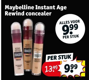 Kruidvat Maybelline Instant Age Rewind concealer aanbieding