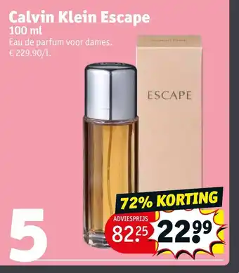 Calvin Klein Escape 100 ml