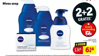 4 x crème Soft zeeppomp 250 ml
