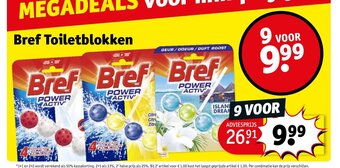 Kruidvat Bref Toiletblokken aanbieding