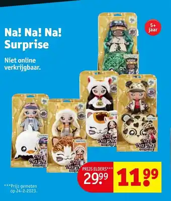 Kruidvat Na! Na! Na! Surprise aanbieding
