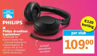 Albert Heijn Philips draadloze koptelefoon aanbieding