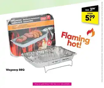 Wegwerp bbq