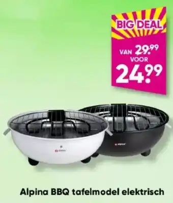Alpina bbq tafelmodel elektrisch