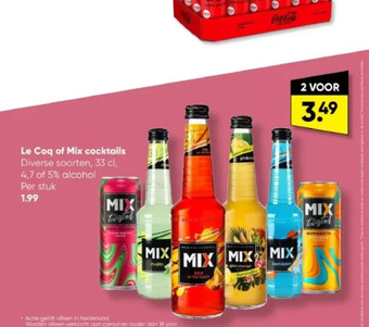 Big Bazar Le cog of mix cocktails aanbieding