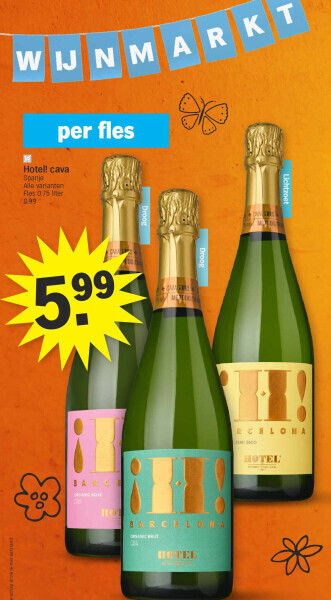Albert Heijn Hotel! cava aanbieding