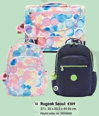 Fun Rugzak seoul aanbieding