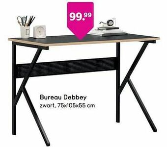 Leen Bakker Bureau debbey aanbieding