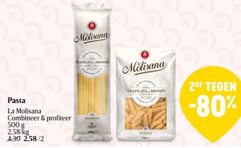 Delhaize La Molisana Pasta aanbieding