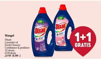 Delhaize Wasgel dixan aanbieding