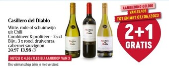 Delhaize Casillero del diablo aanbieding