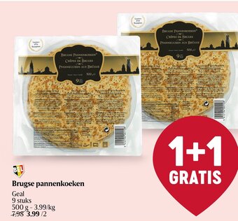 Delhaize Geal Brugse pannenkoeken aanbieding