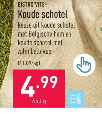 ALDI Koude schotel 450 g aanbieding