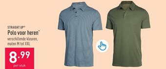ALDI Polo voor heren M tot XXL aanbieding