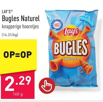 ALDI Bugles Naturel 160 g aanbieding