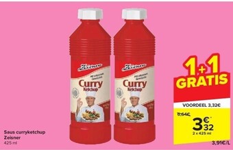 Saus curryketchup zeisner