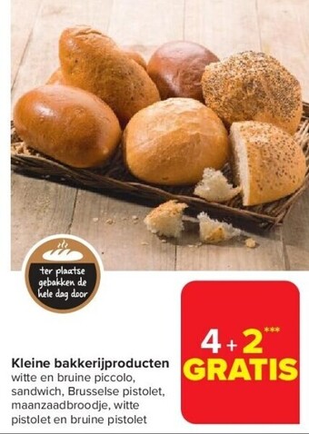 Carrefour Kleine bakkerijproducten aanbieding