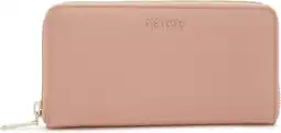 Ted baker dames ritsportemonnee leer - roze