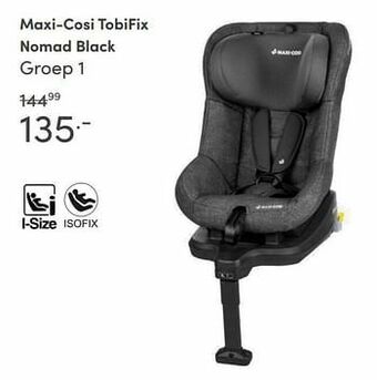 Baby & Tiener Maxi-cosi tobifix nomad black aanbieding