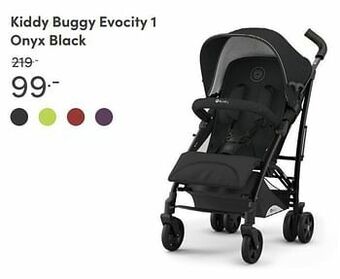 Baby & Tiener Kiddy buggy evocity 1 onyx black aanbieding