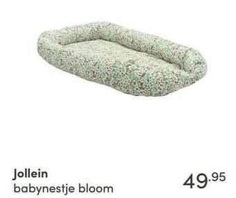 Baby & Tiener Jollein babynestje bloom aanbieding