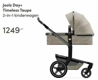 Baby & Tiener Joolz day+ timeless taupe 2-in-1 kinderwagen aanbieding