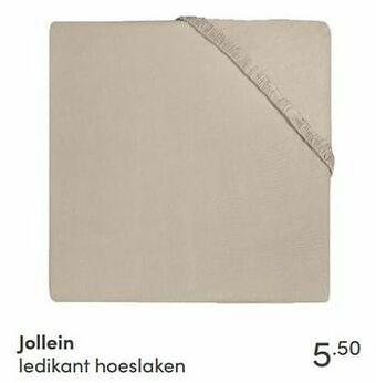 Baby & Tiener Jollein ledikant hoeslaken aanbieding
